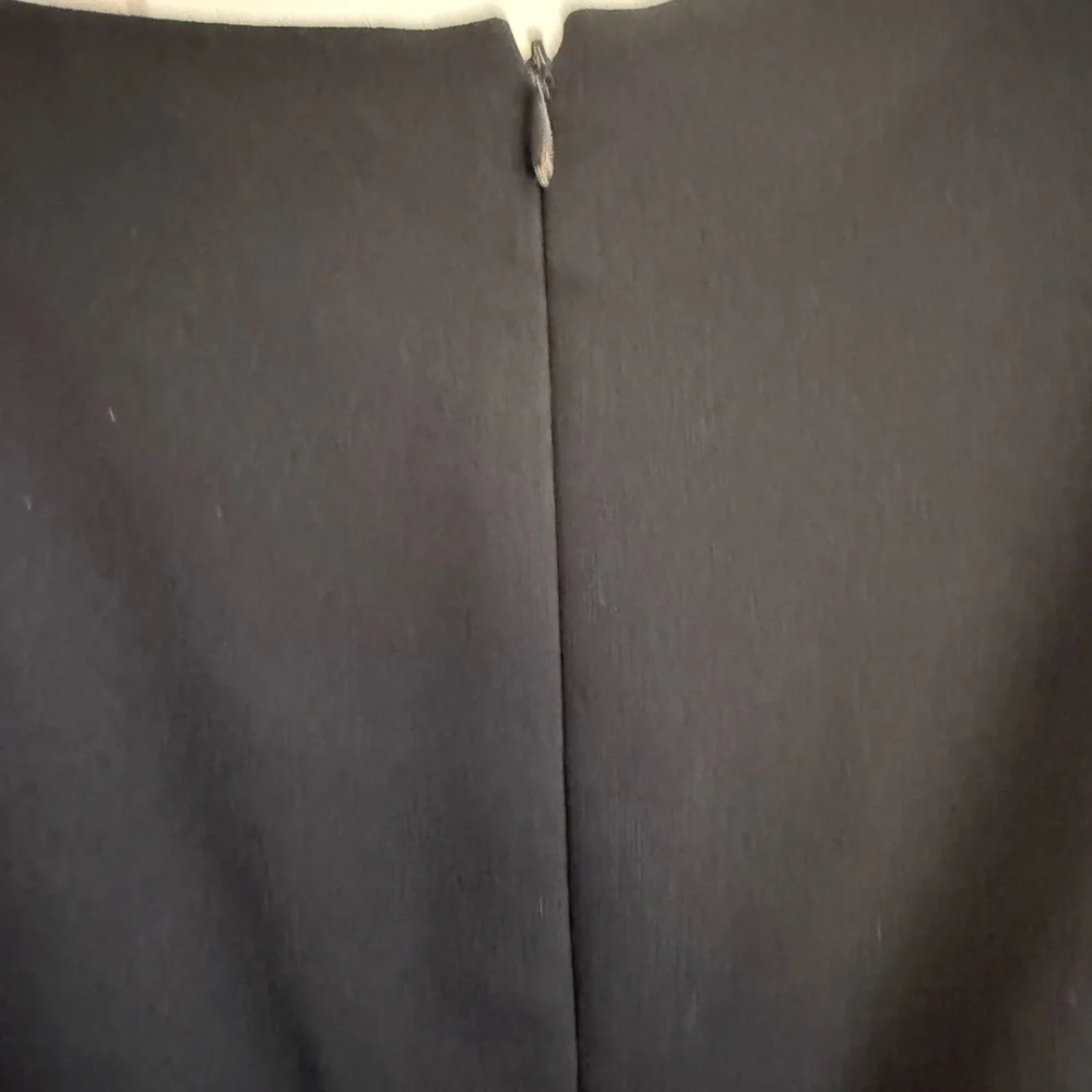 Kasper Elegant Black Midi Dress - Picture 4 of 5